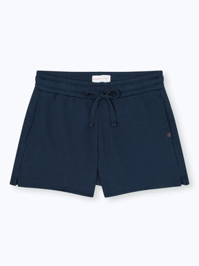 [[Women's Sweat Shorts Quinn Cotton Modal Navy (Size)]]