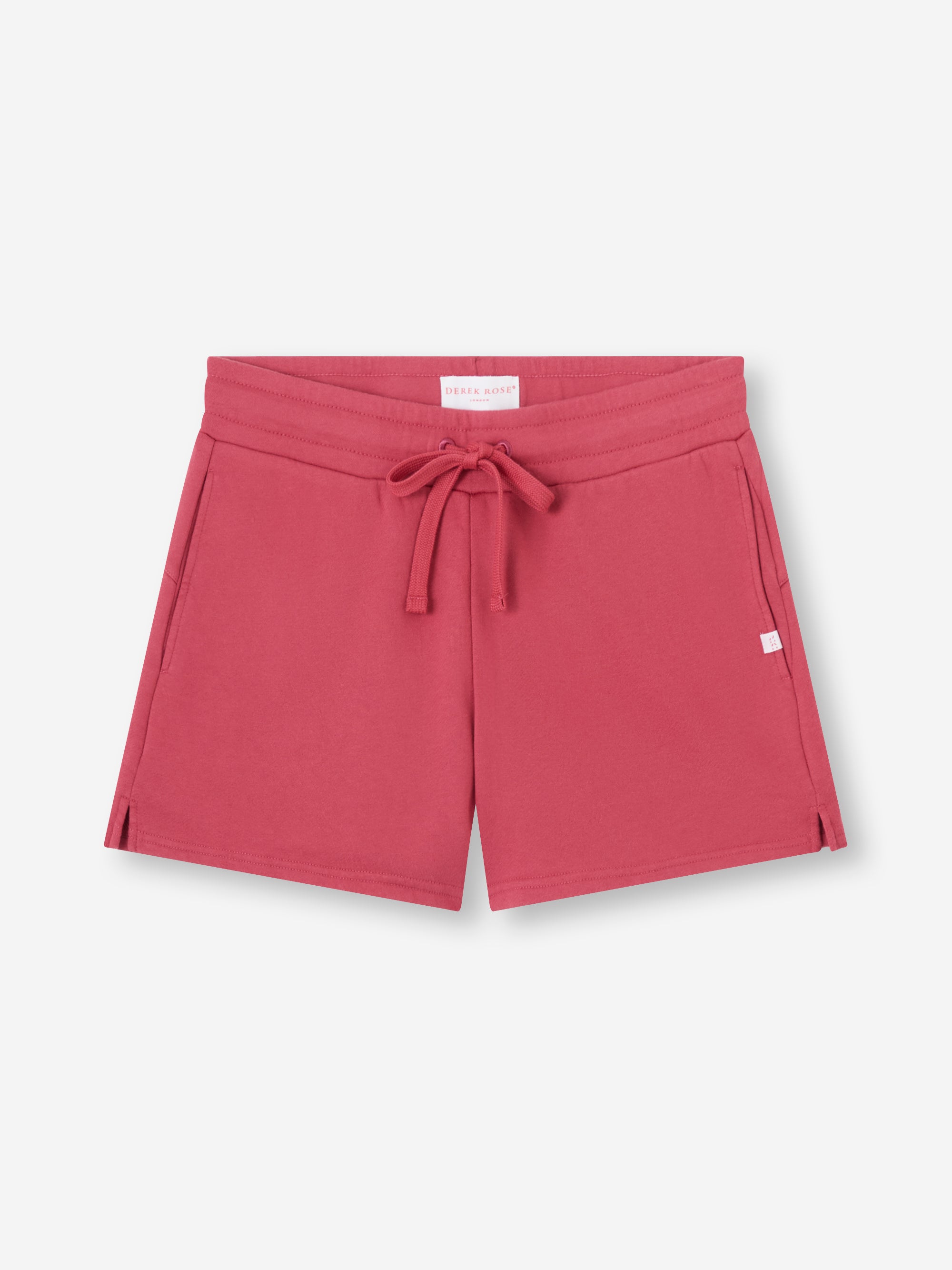 Women's Sweat Shorts Quinn Cotton Modal Garnet Red