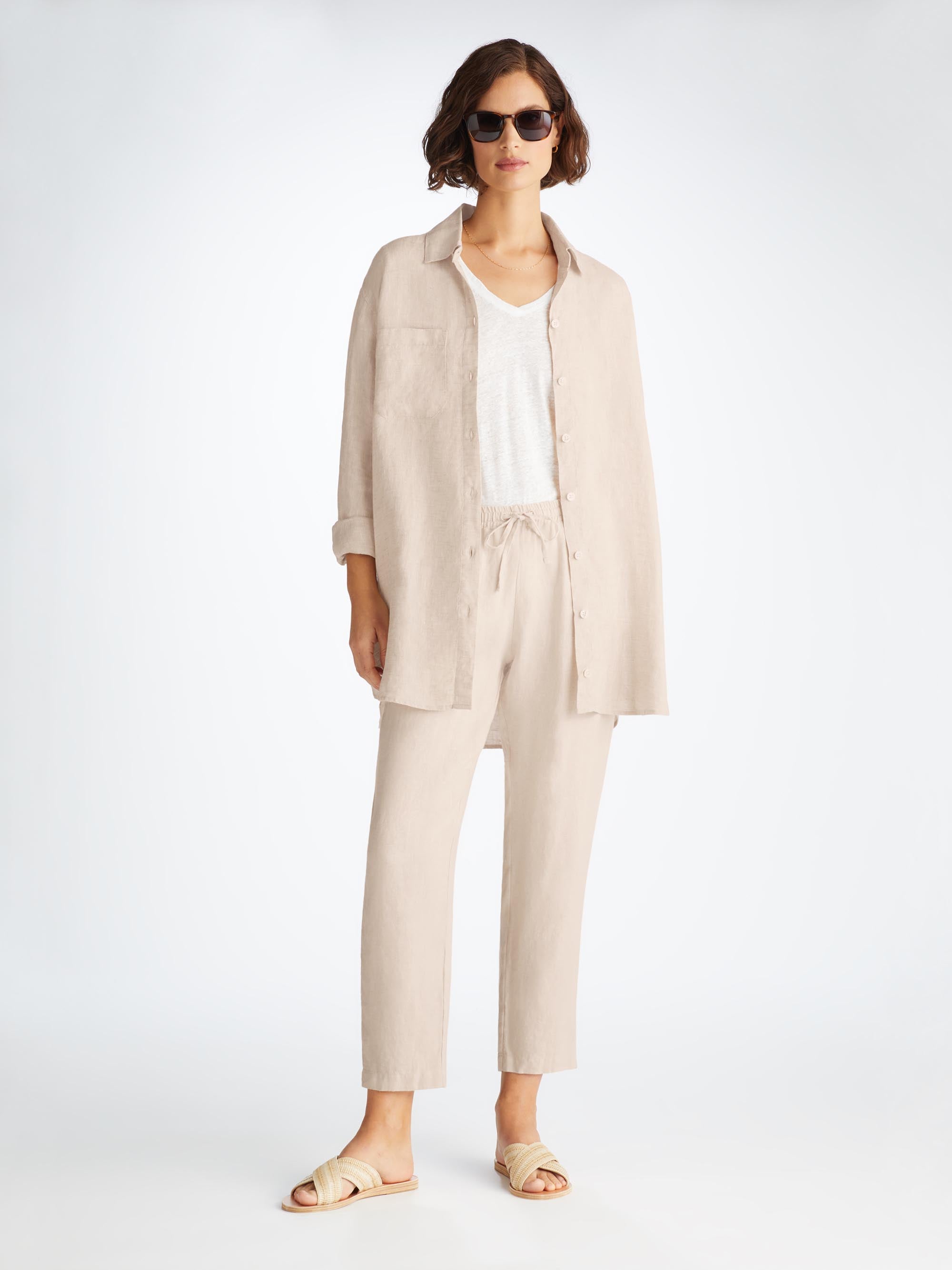 Women's Pants Vienna Linen Sand - Main Image