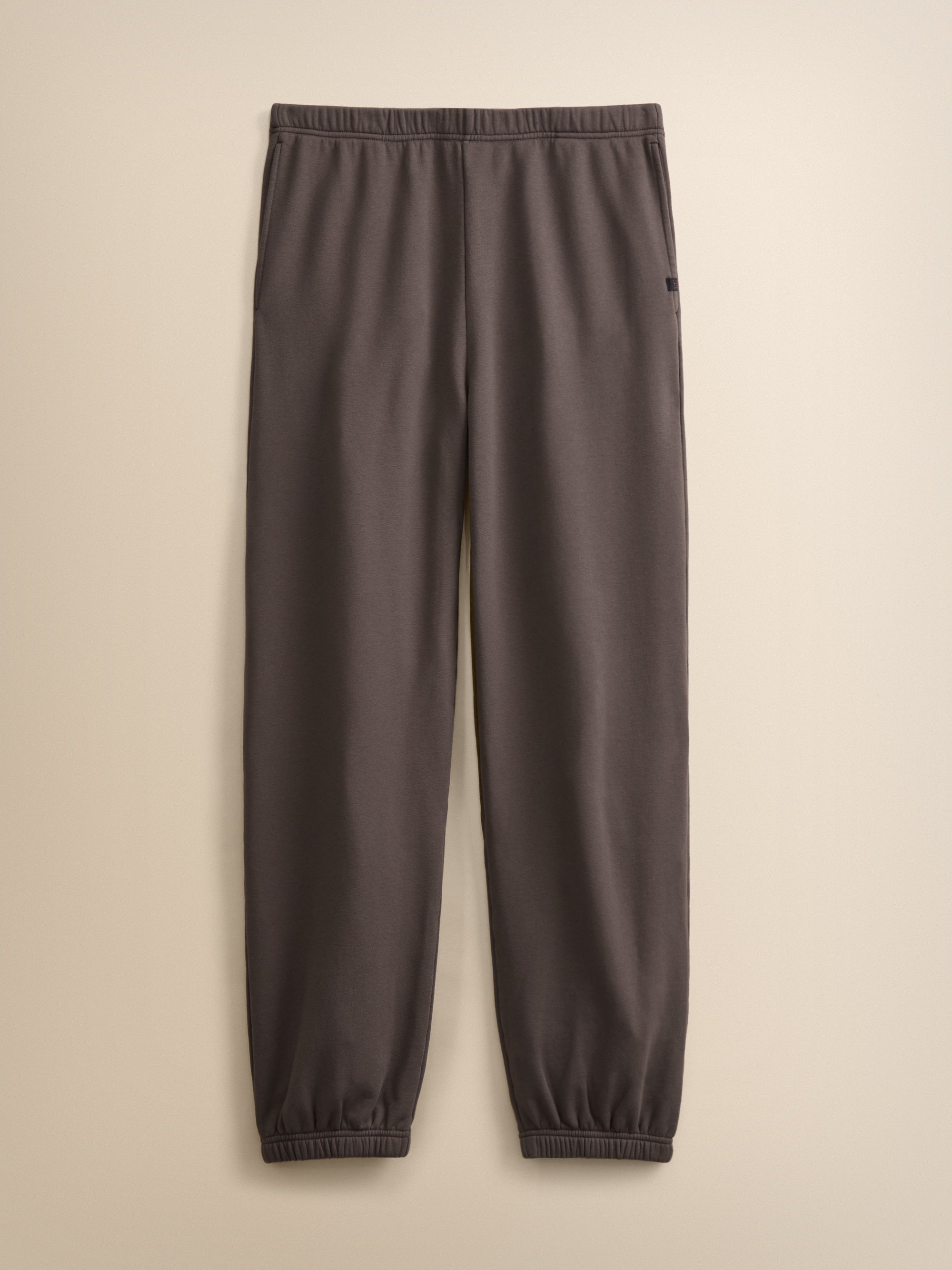 Harley Cotton Modal Cuffed Sweatpants Espresso Brown