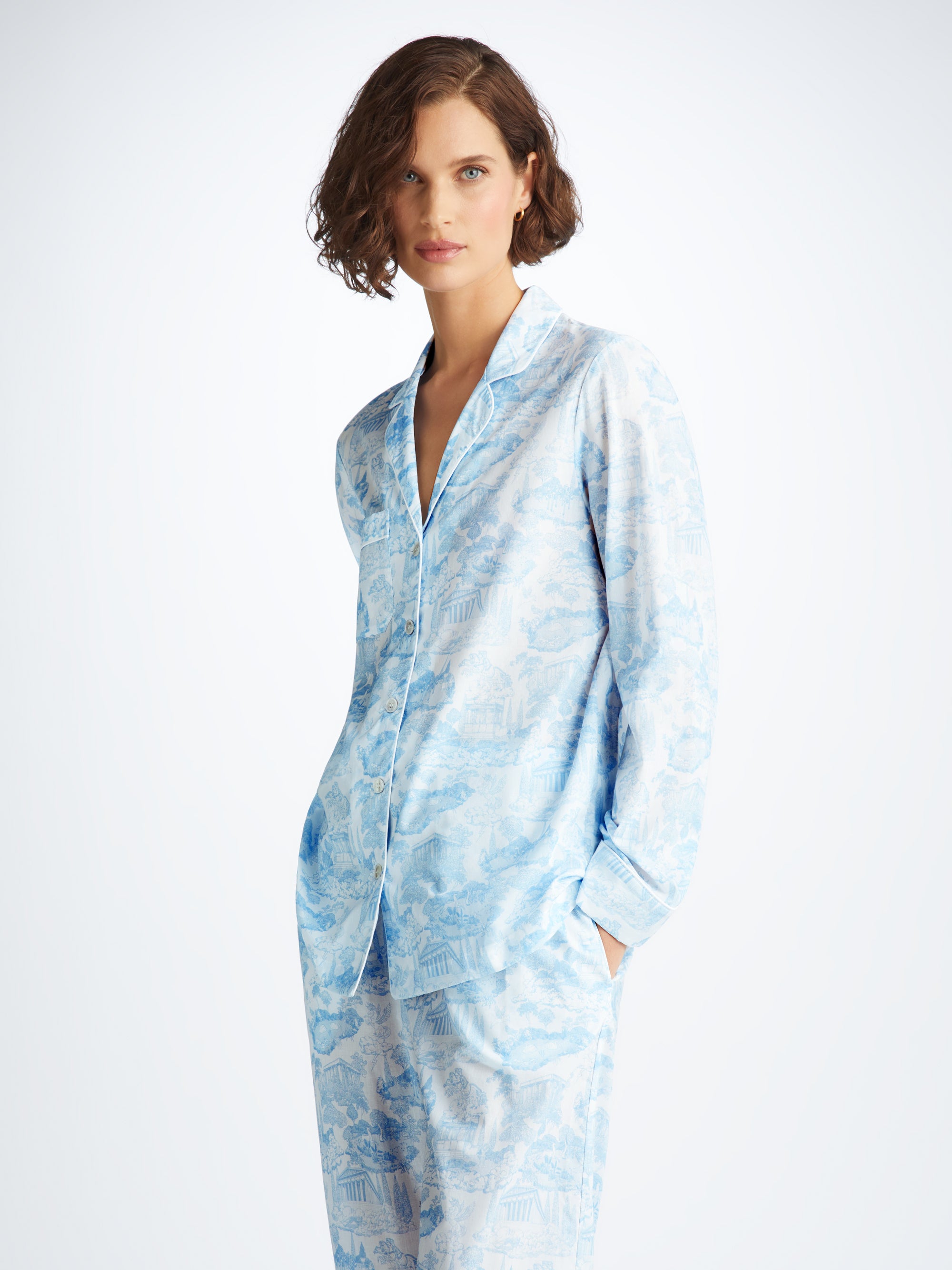 Women's Pyjamas Ledbury 77 Cotton Batiste White