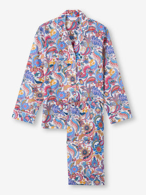 Women's Pyjamas Cotton Batiste Multi Jungle Paisley Print