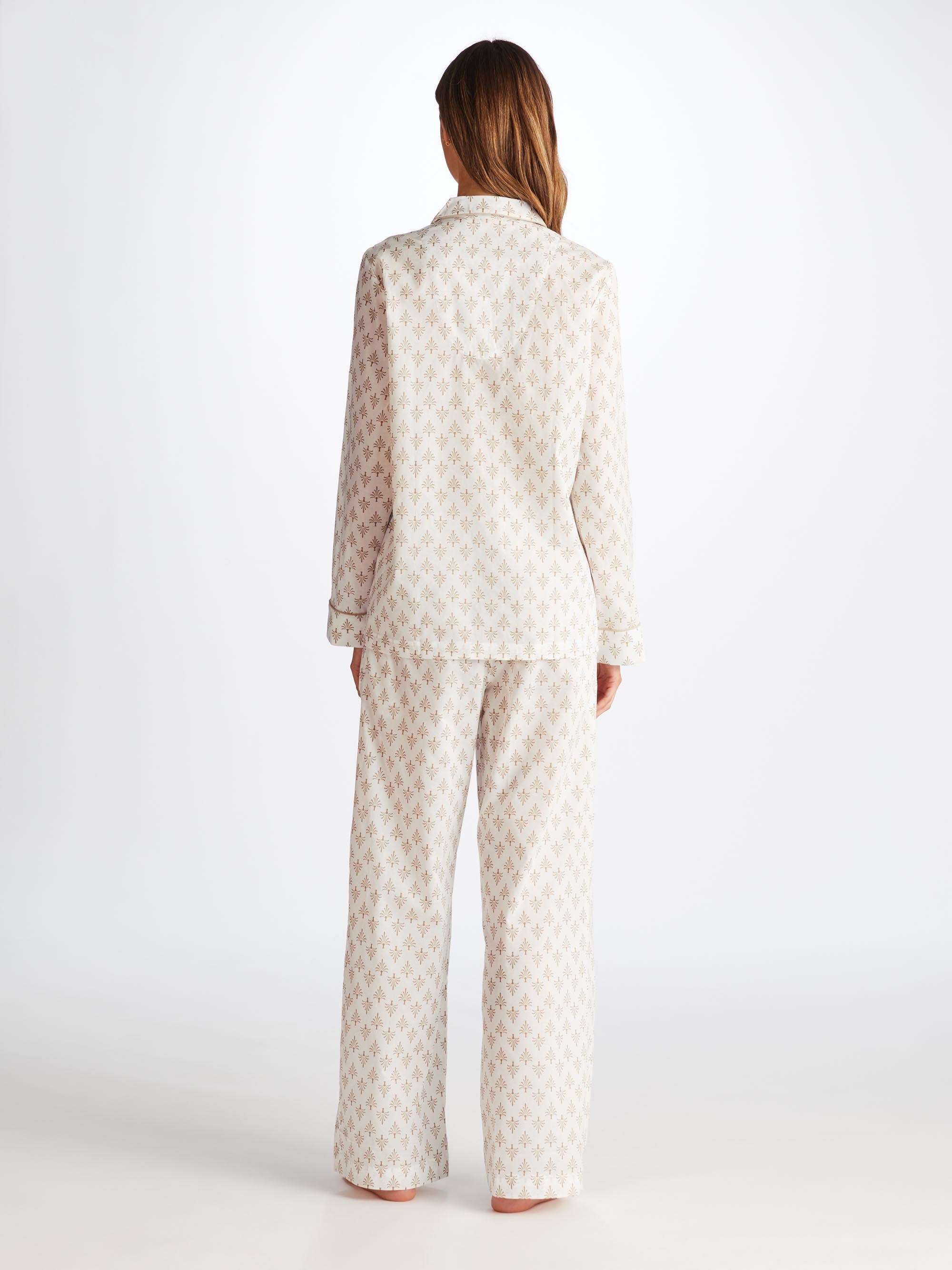 Women's Pyjamas Nelson 101 Cotton Batiste White