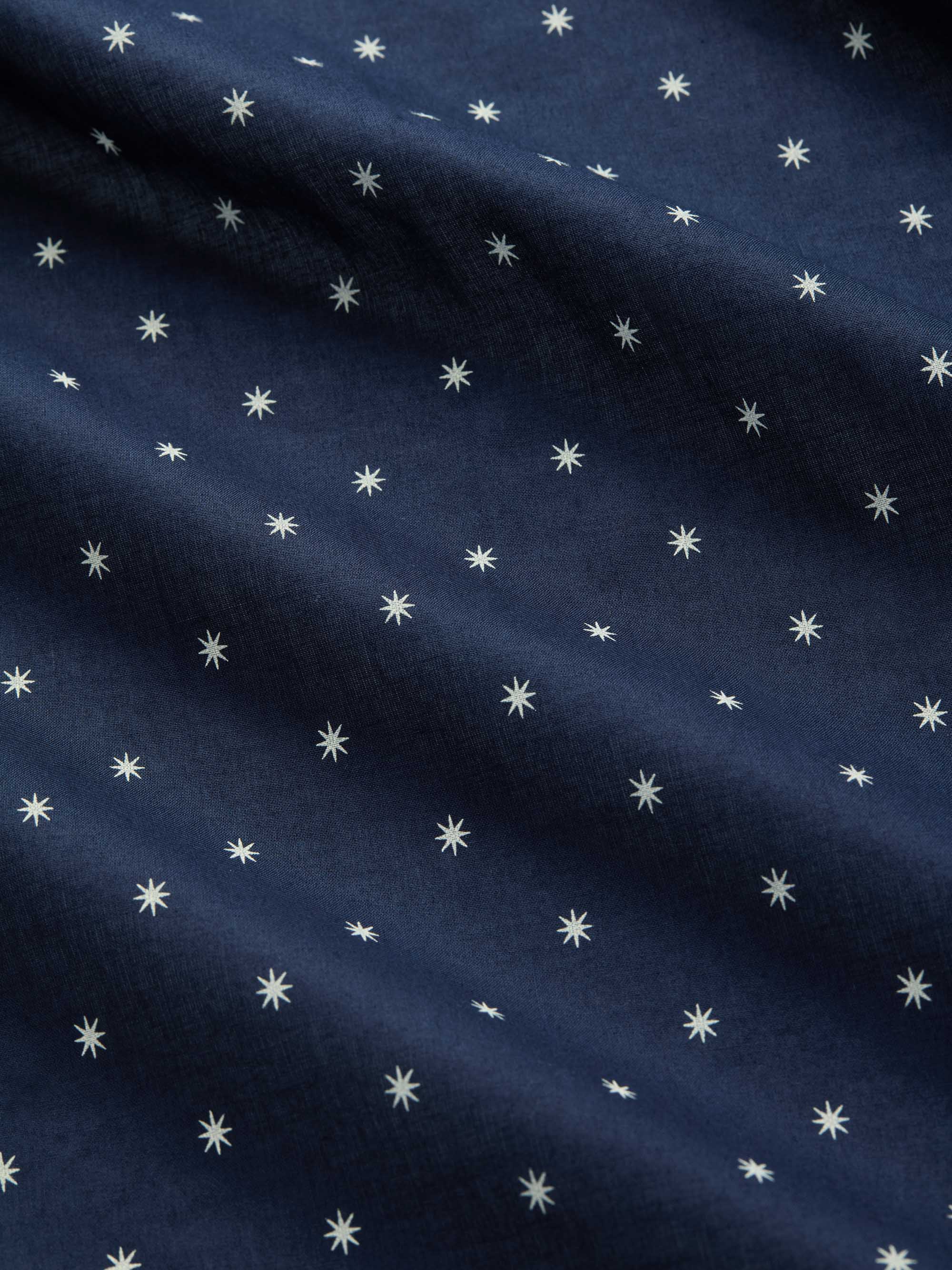 Kids' Pyjamas Cotton Batiste Navy Blue Starburst Print