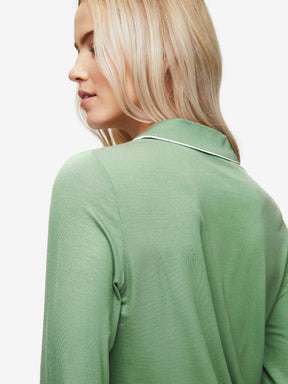 Women's Pyjamas Lara Micro Modal Stretch Sage Green