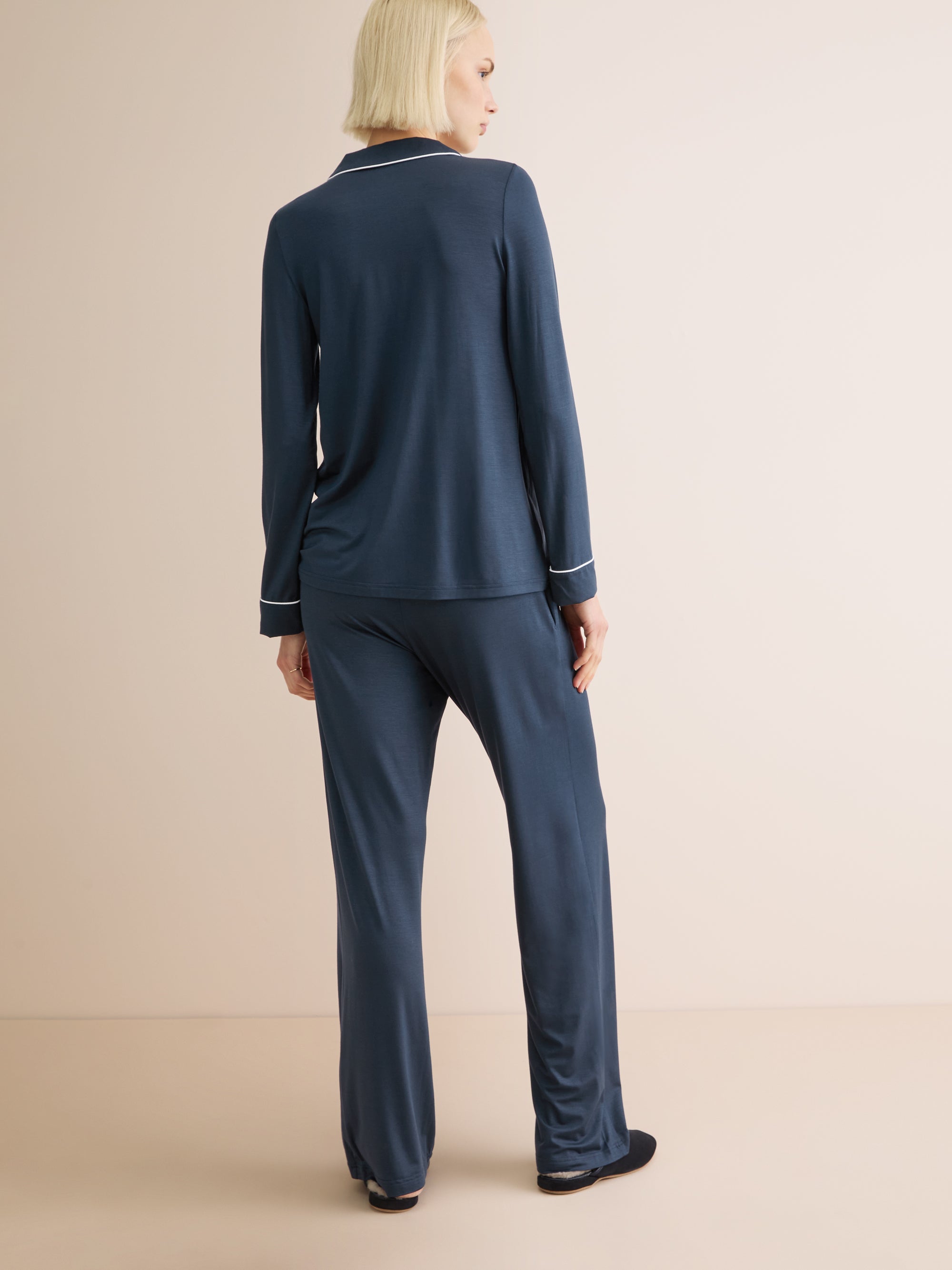 Women's Pyjamas Lara Micro Modal Stretch Navy