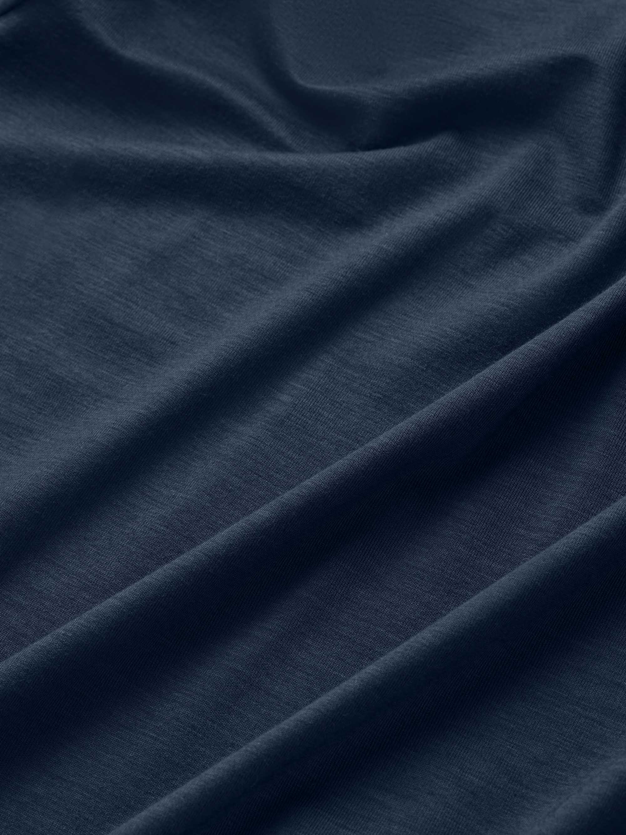 Women's V-Neck Sleep T-Shirt Lara Micro Modal Stretch Navy
