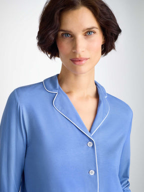 Women's Pyjamas Lara Micro Modal Stretch Cornflower Blue