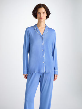 Women's Pyjamas Lara Micro Modal Stretch Cornflower Blue