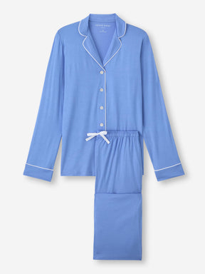 Women's Pyjamas Lara Micro Modal Stretch Cornflower Blue