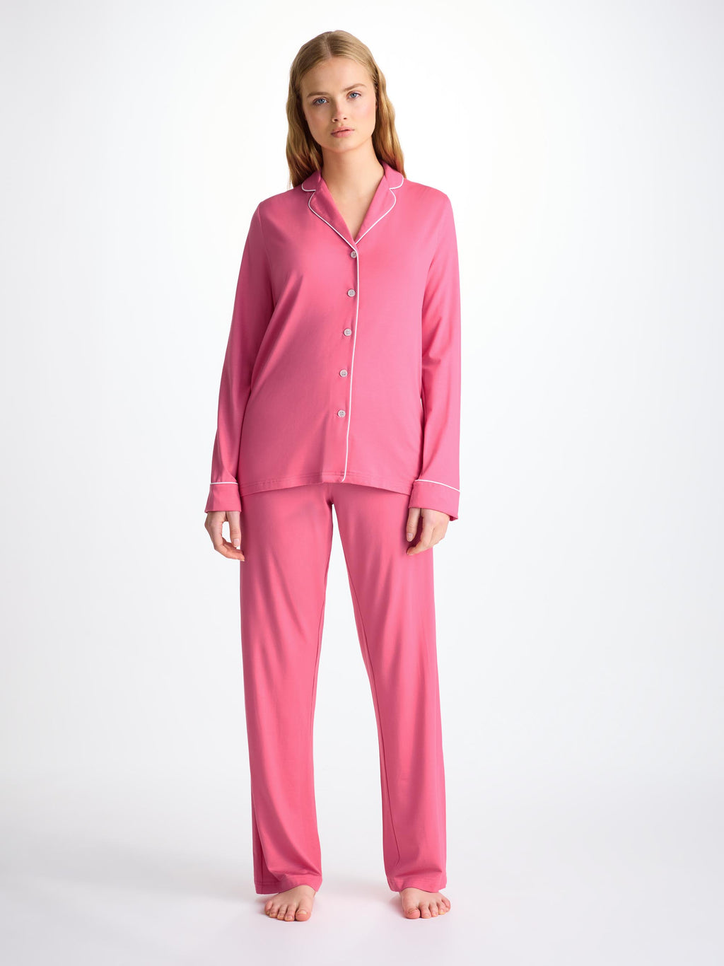Women's Pyjamas Lara Micro Modal Stretch Flamingo Pink