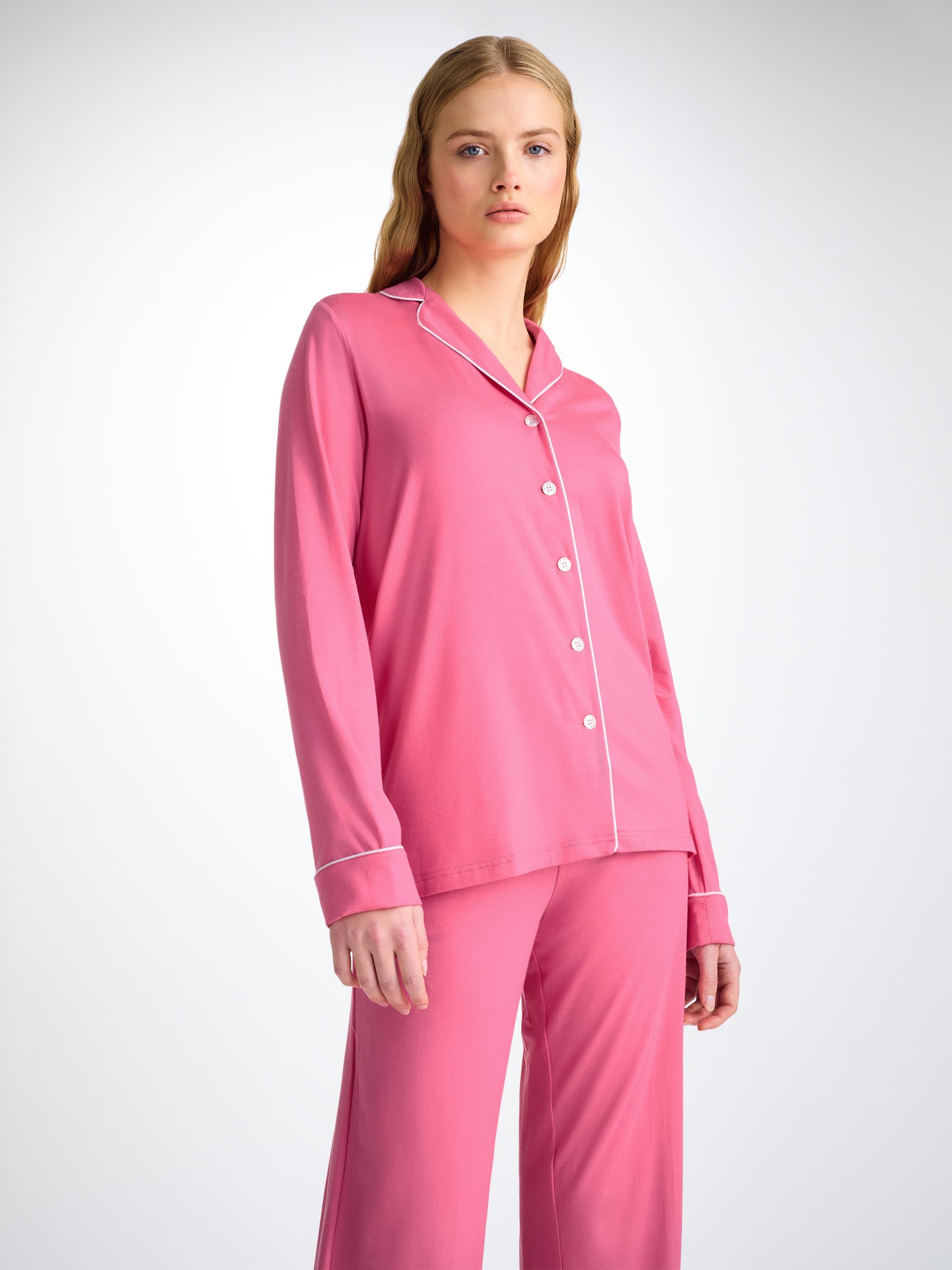 Women's Pyjamas Lara Micro Modal Stretch Flamingo Pink