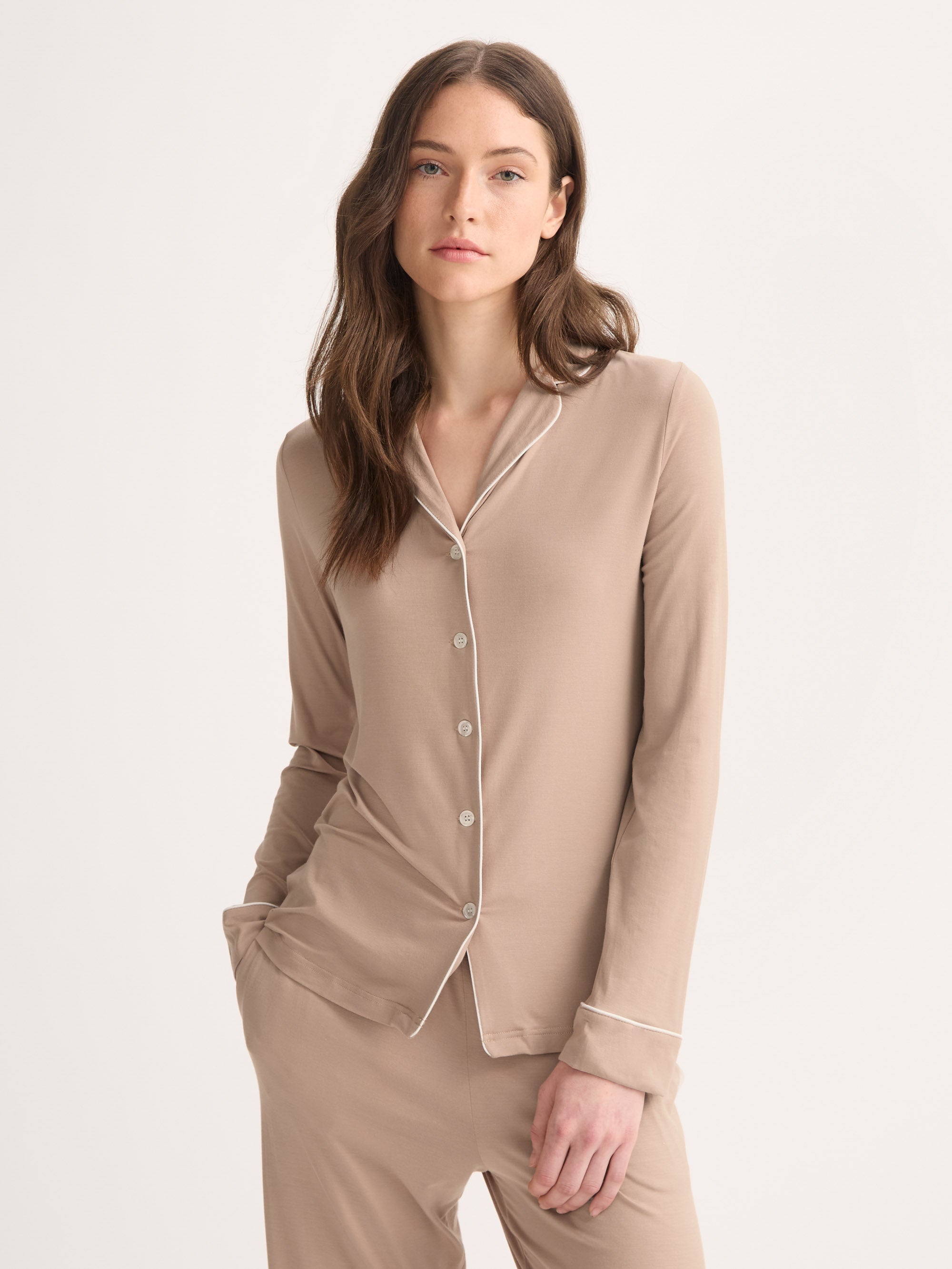 Women's Pyjamas Lara Micro Modal Stretch Almond Blush