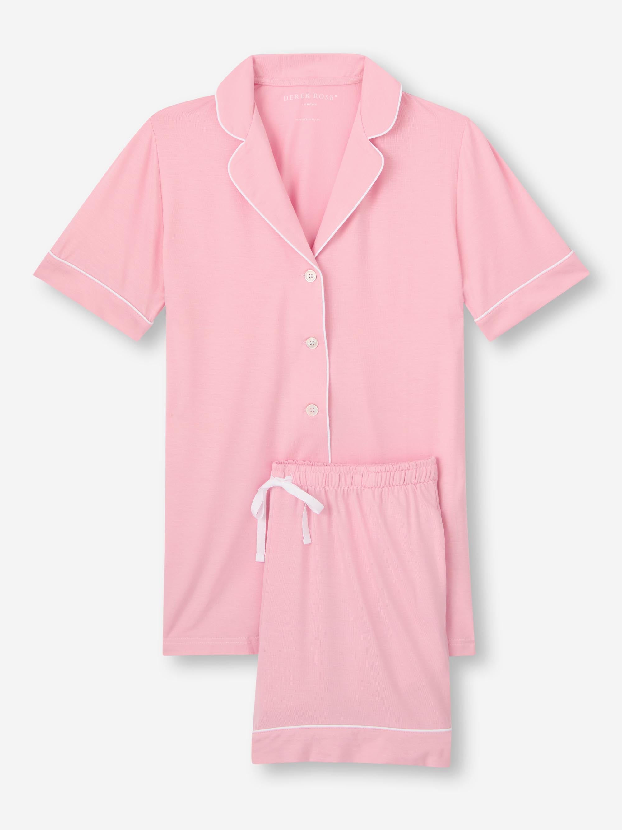 Women's Short Pyjamas Lara Micro Modal Stretch Ballet Pink