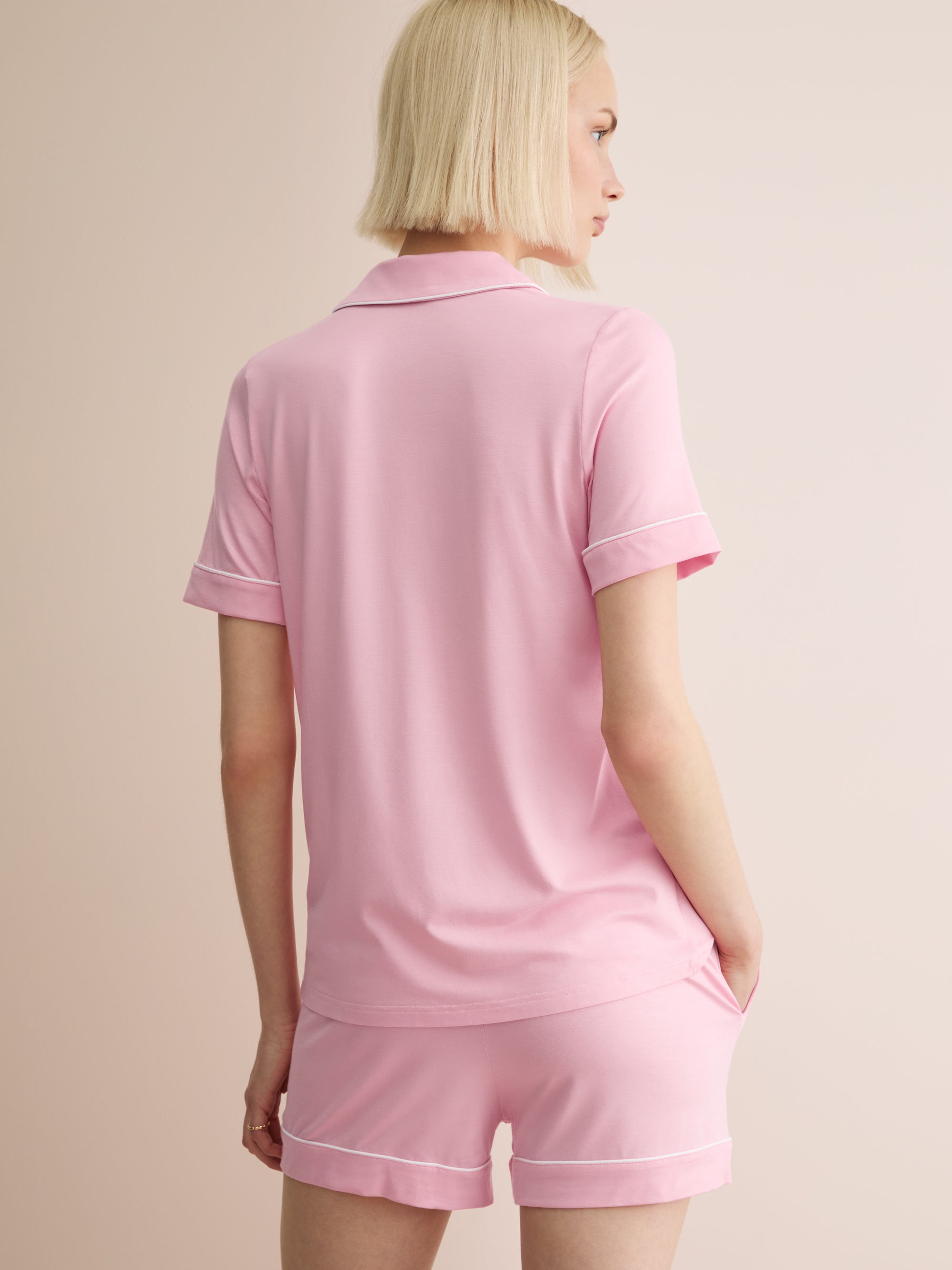 Women's Short Pyjamas Lara Micro Modal Stretch Ballet Pink