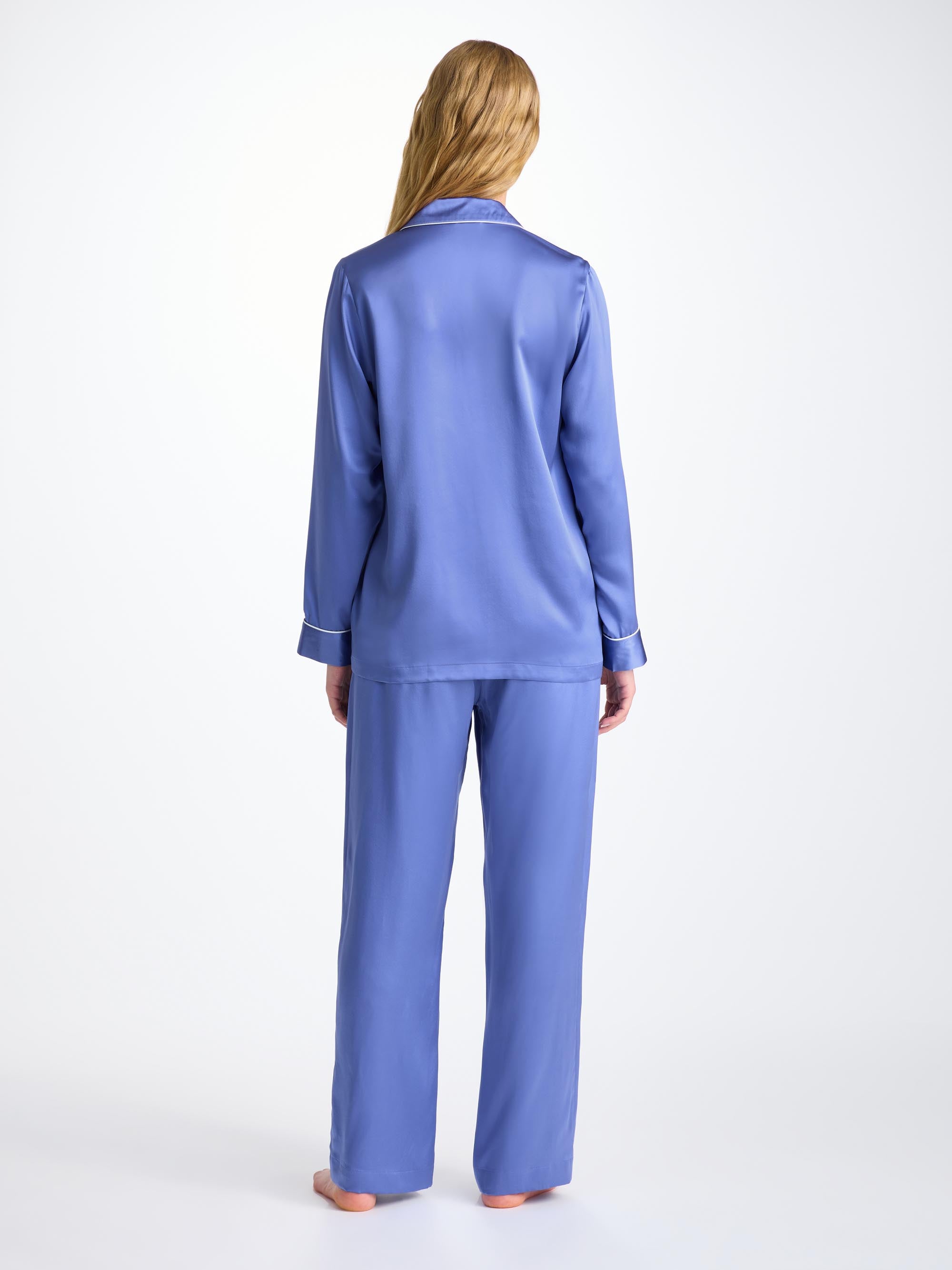 Women's Pyjamas Bailey Silk Satin Amethyst