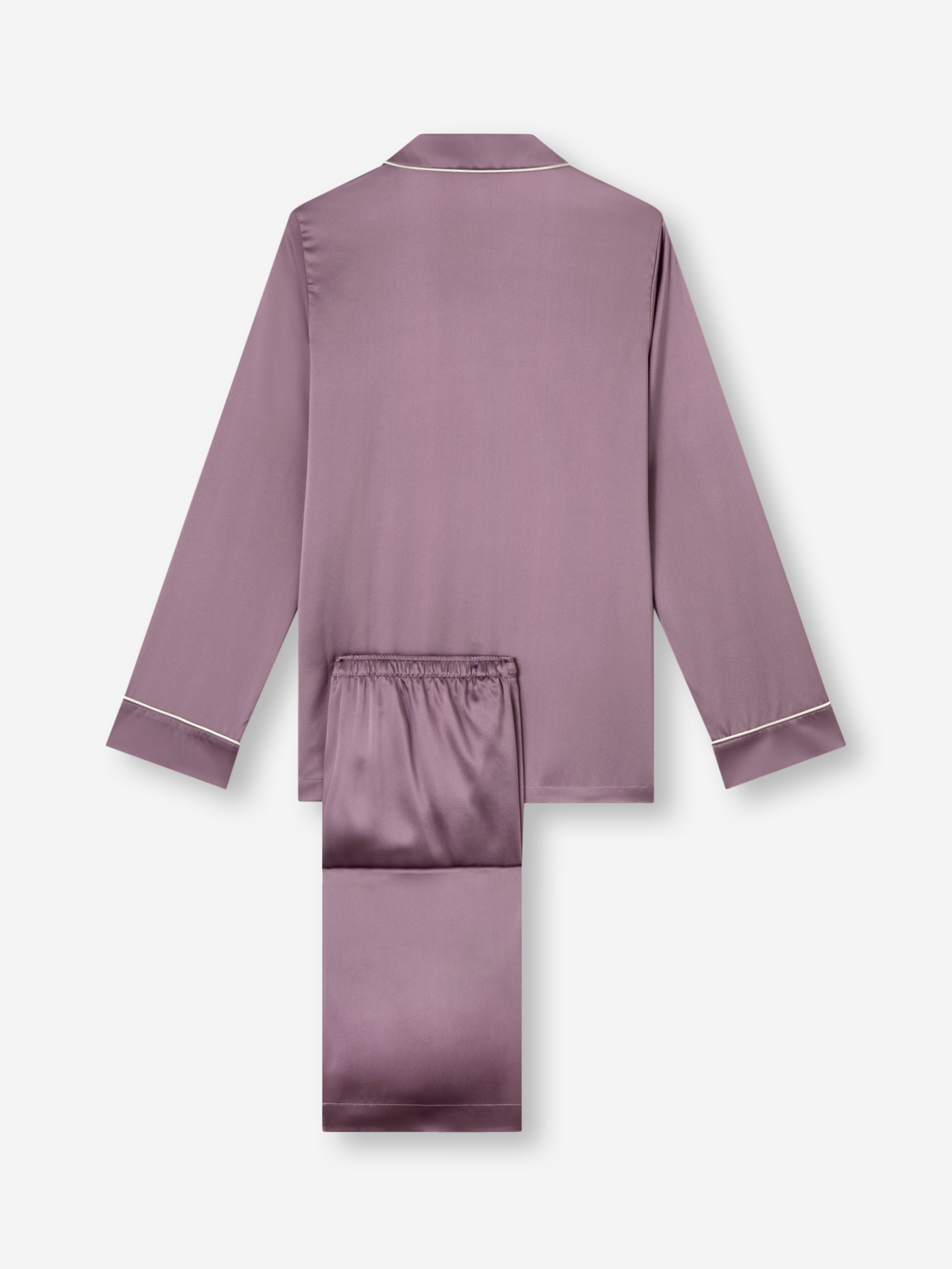 Women's Silk Pyjamas Bailey Dusty Plum