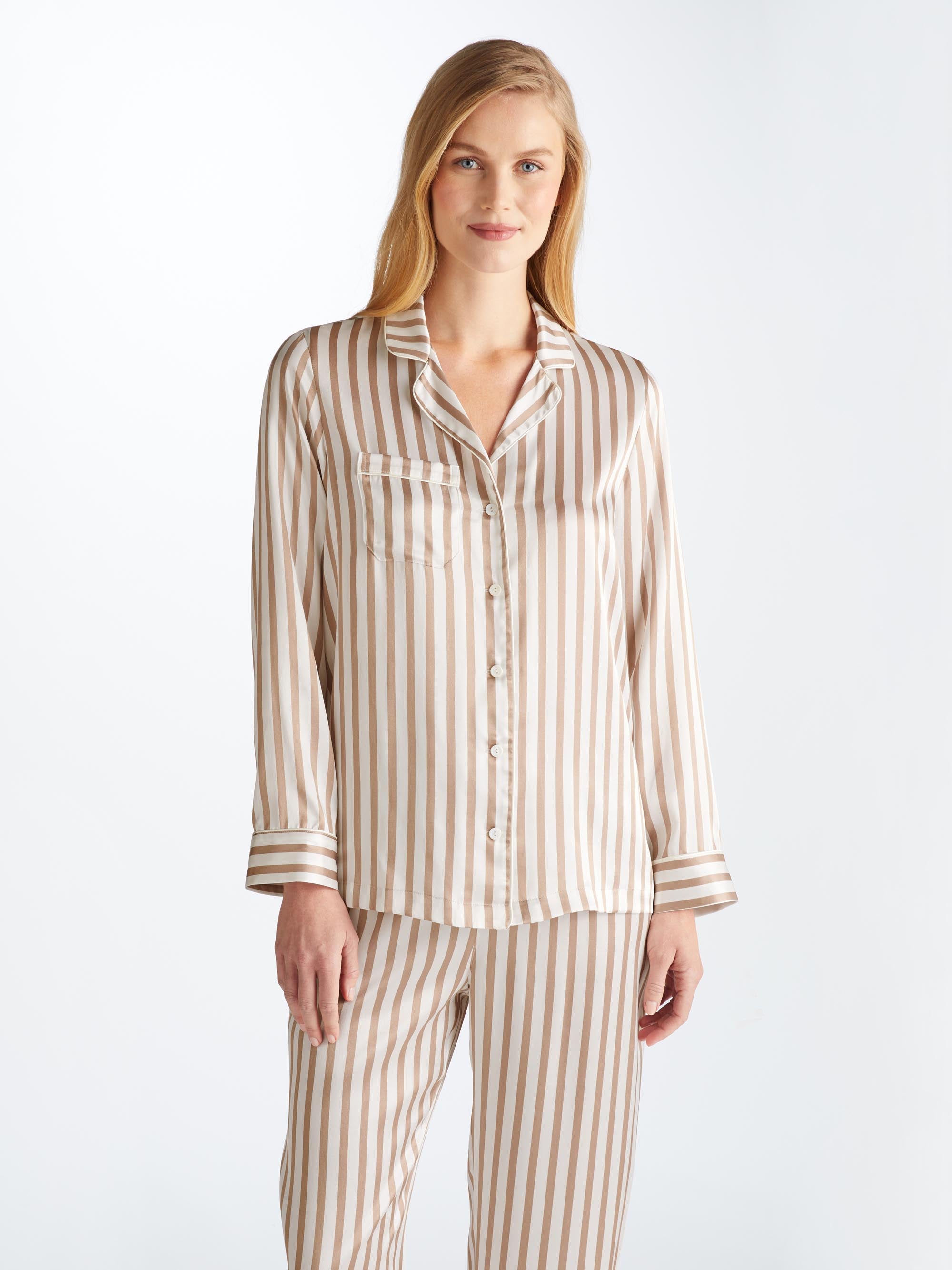 Women's Pyjamas Brindisi 110 Silk Satin Gold