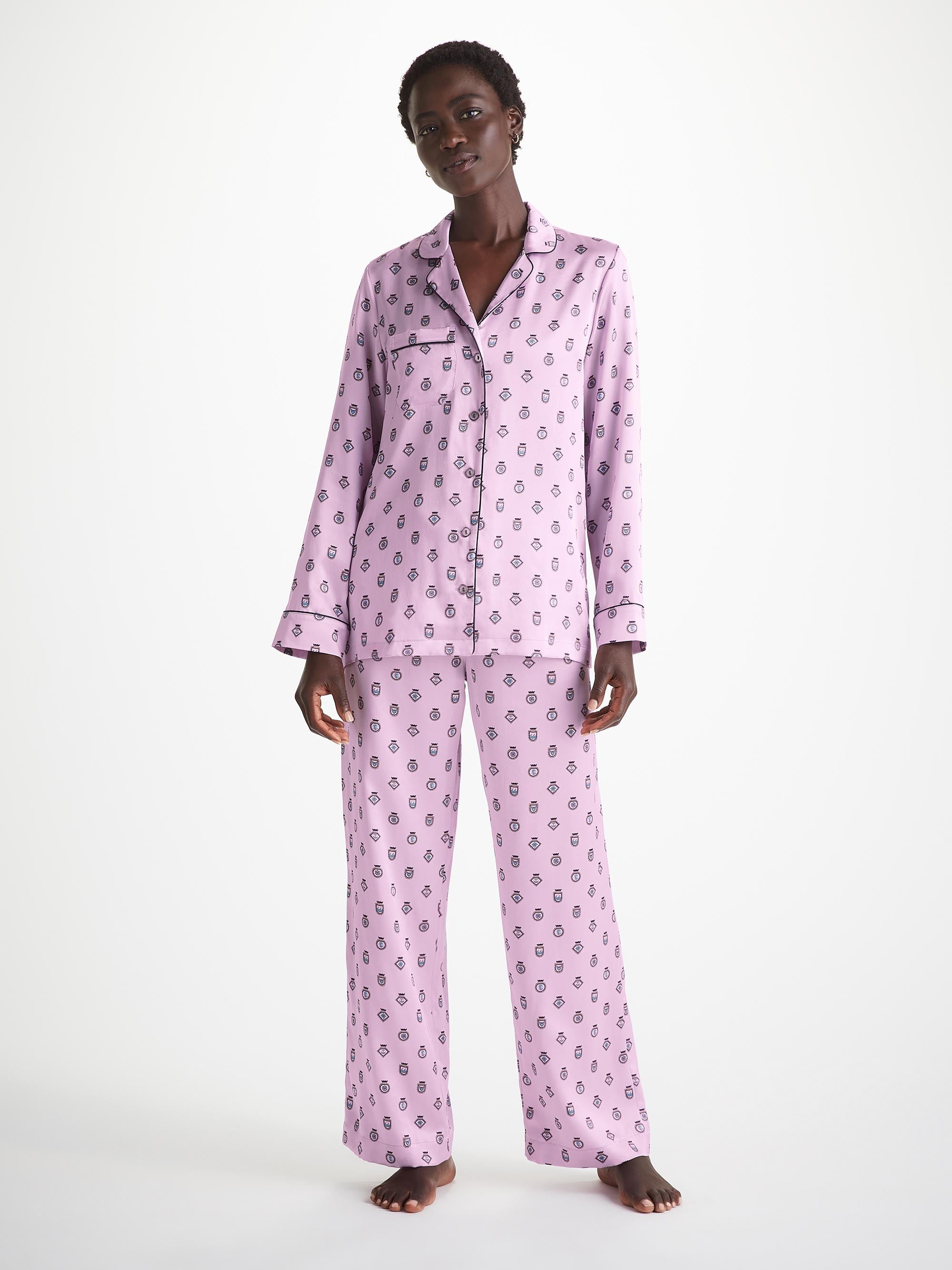 Luxury Women’s Pajamas: Long, Short or Cami. Indulgent Comfort.