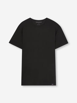 Men's T-Shirt Basel Micro Modal Stretch Black