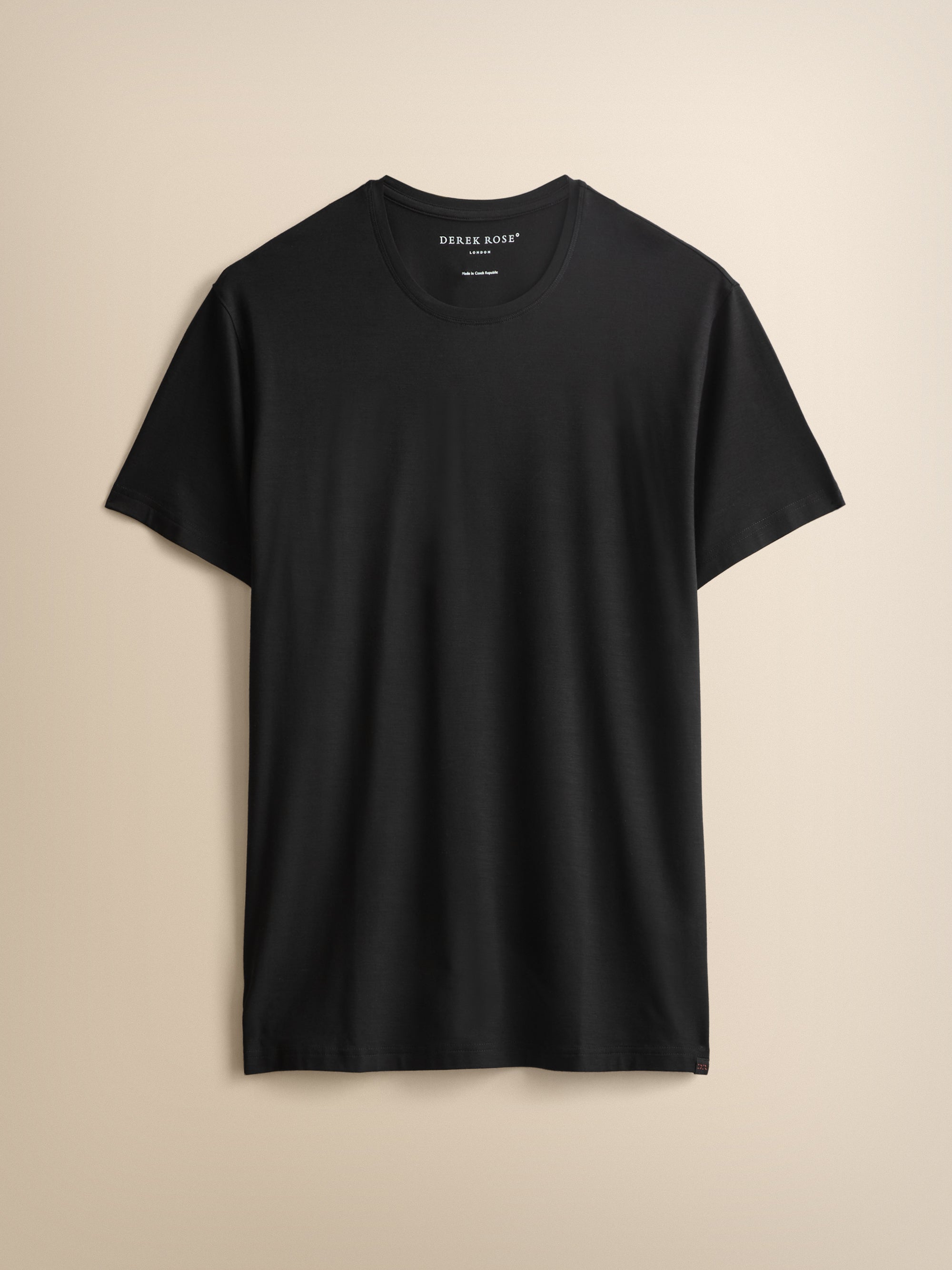 Basel Micro Modal T-Shirt Black