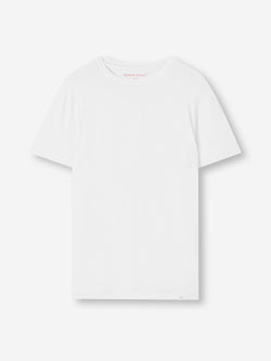 Men's T-Shirt Basel Micro Modal Stretch White