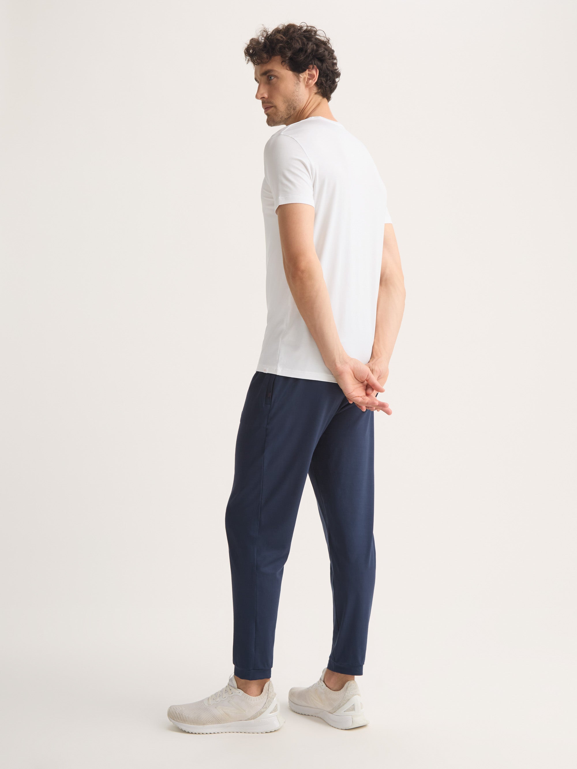 Men's T-Shirt Basel Micro Modal Stretch White