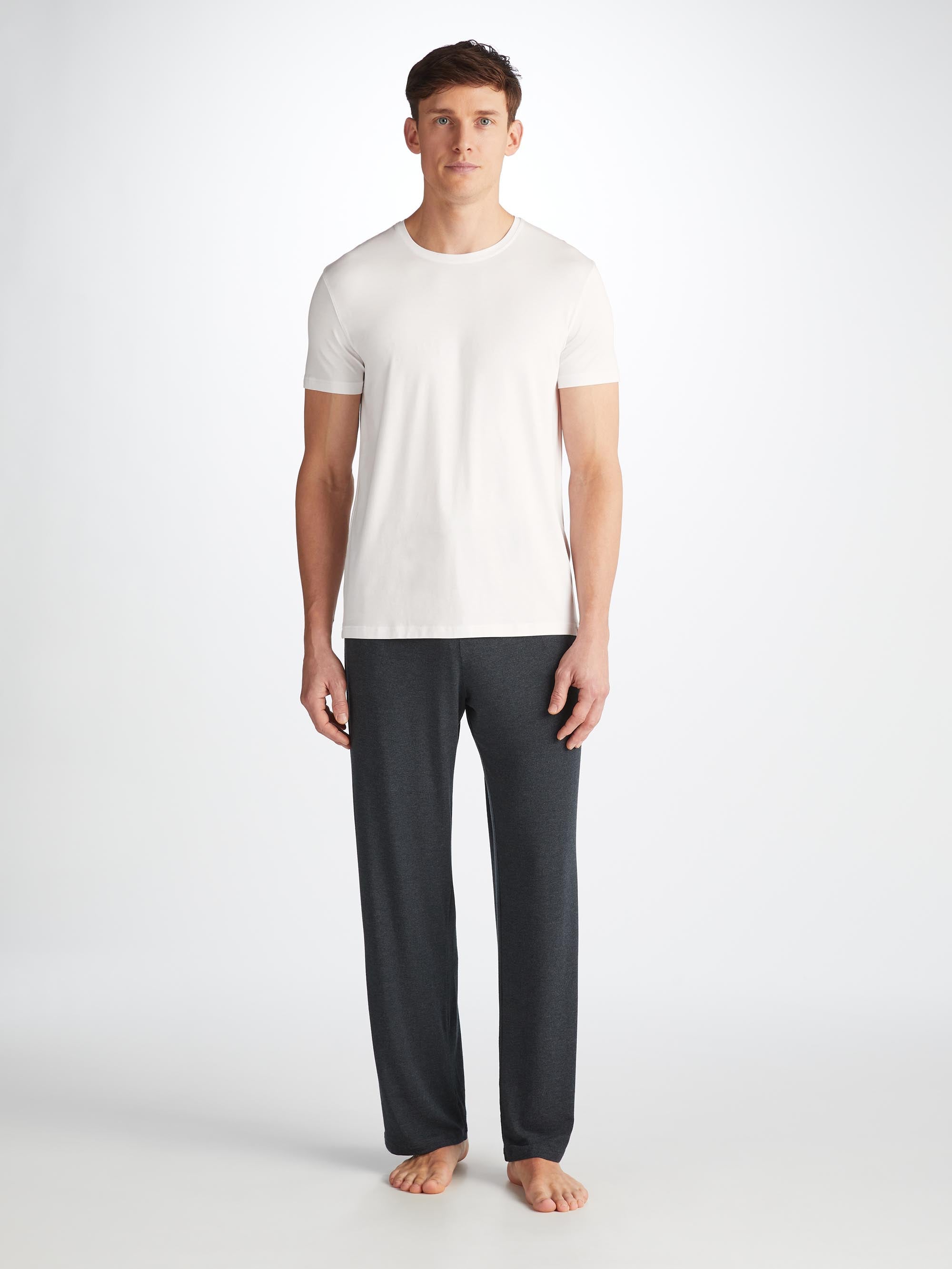 Men's T-Shirt Basel Micro Modal Stretch White