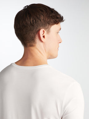Men's T-Shirt Basel Micro Modal Stretch White