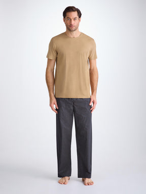 Men's T-Shirt Basel Micro Modal Stretch Camel