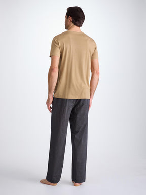 Men's T-Shirt Basel Micro Modal Stretch Camel