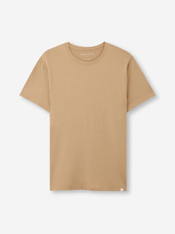 Men's T-Shirt Basel Micro Modal Stretch Camel