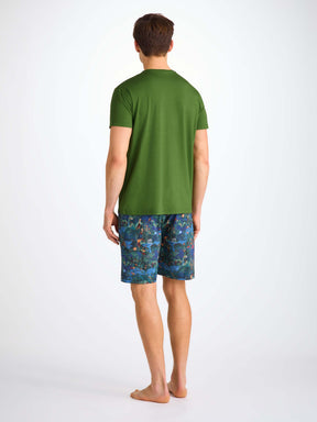 Men's T-Shirt Basel Micro Modal Stretch Leaf Green