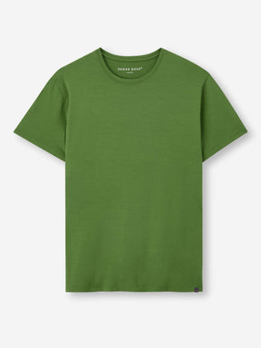 Men's T-Shirt Basel Micro Modal Stretch Leaf Green