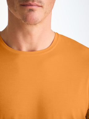 Men's T-Shirt Basel Micro Modal Stretch Apricot