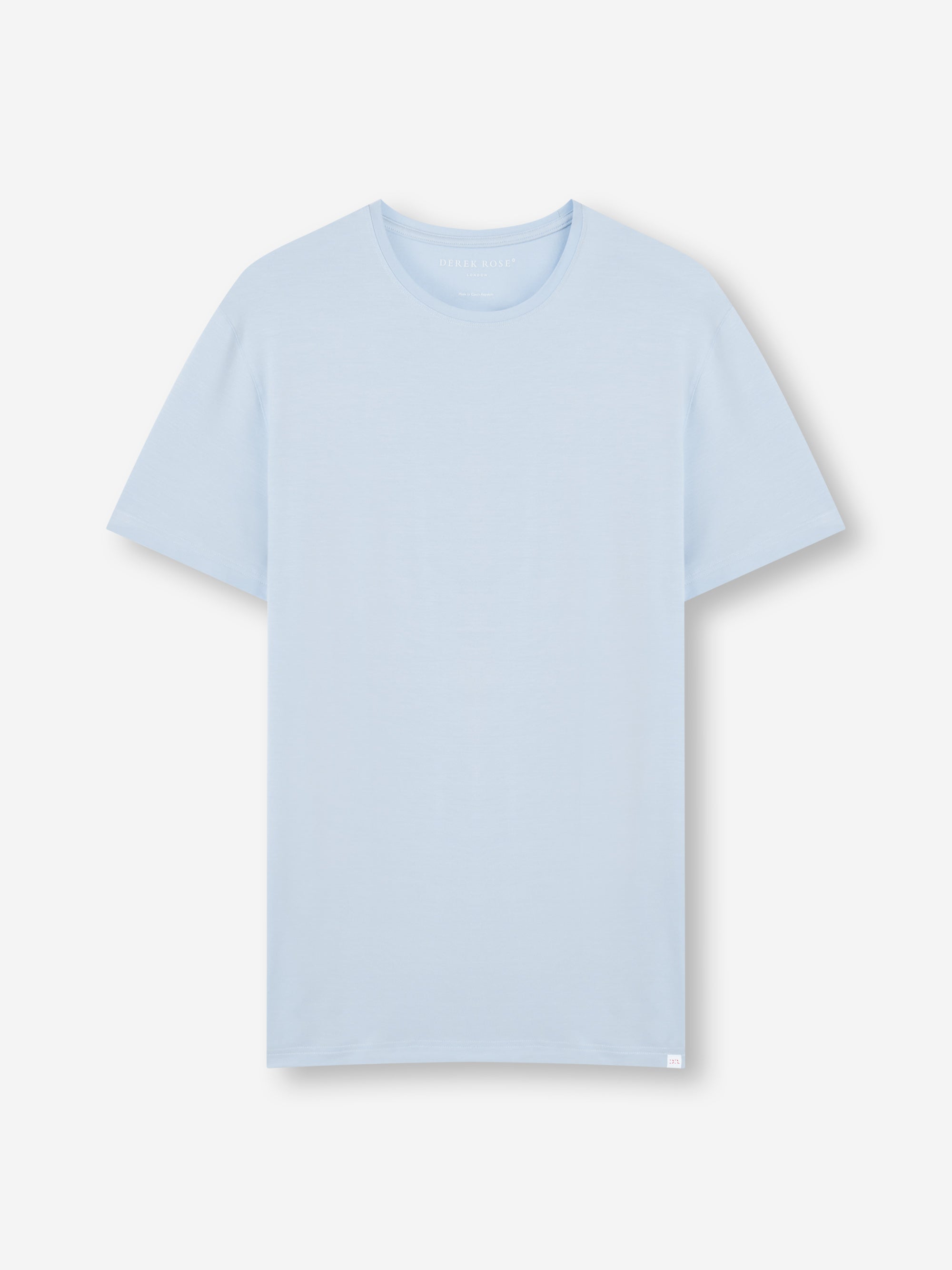 Men's T-Shirt Basel Micro Modal Stretch Light Blue