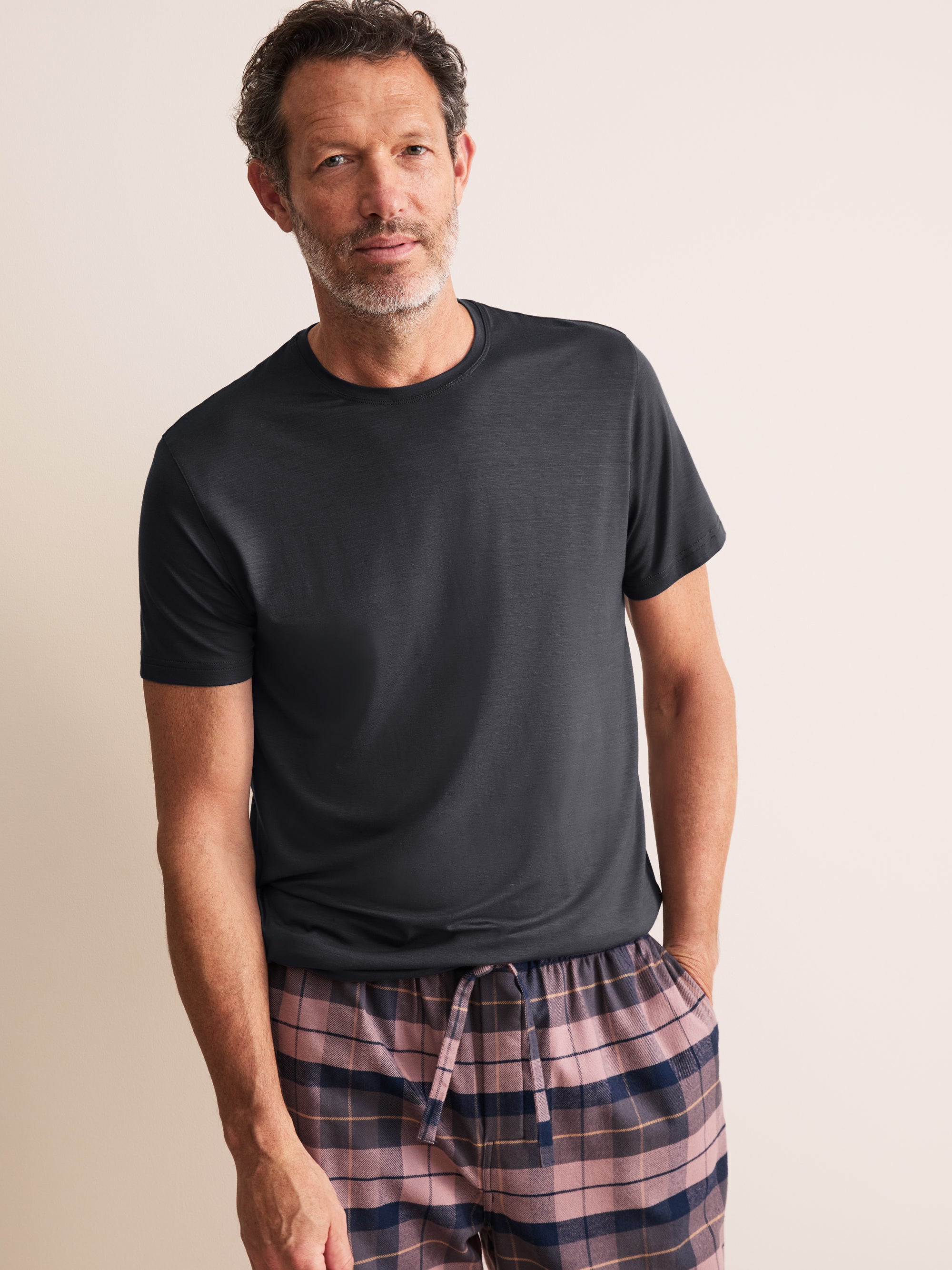 Basel Micro Modal T-Shirt Elephant Gray