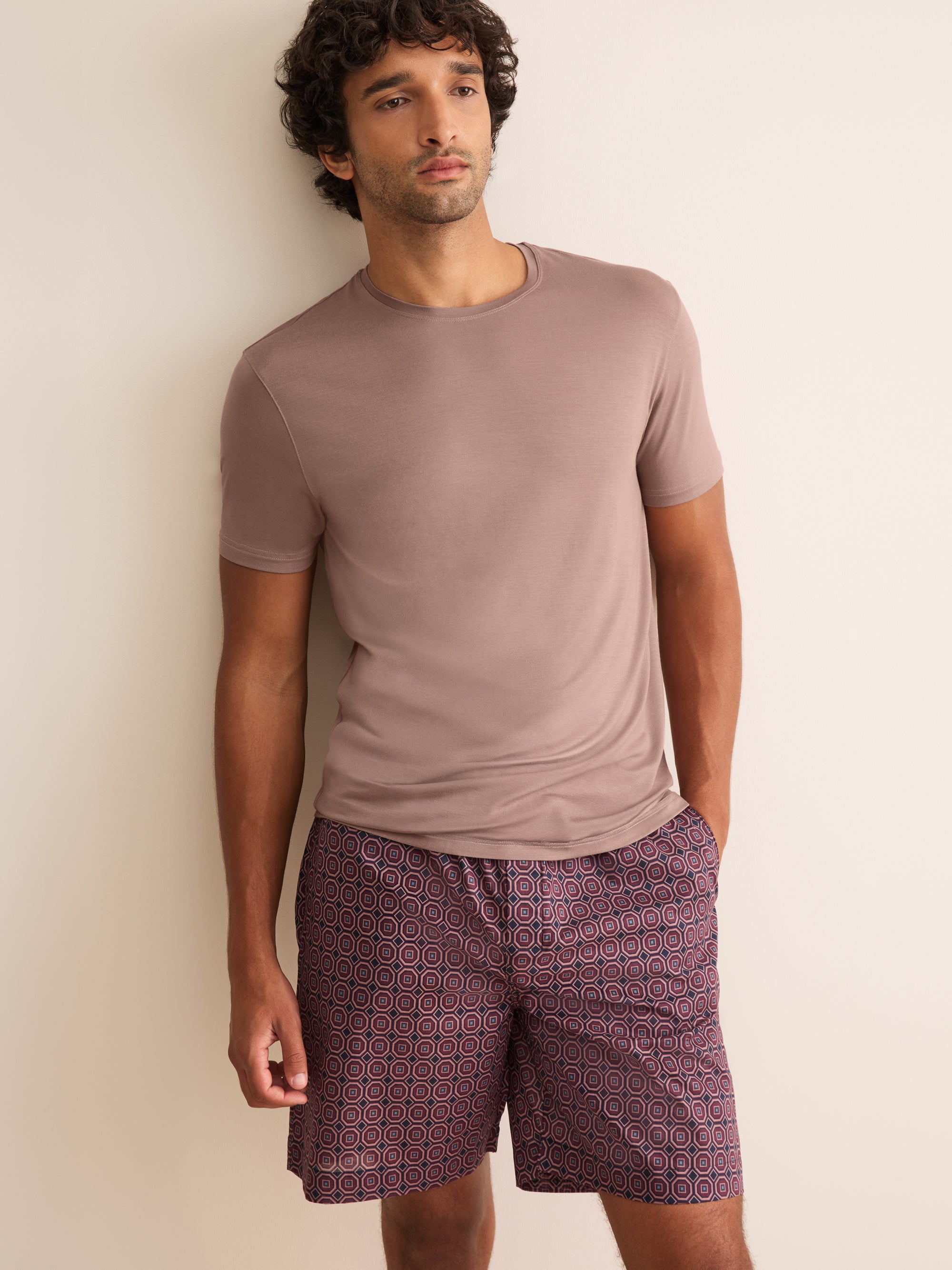 Basel Micro Modal T-Shirt Dusty Pink