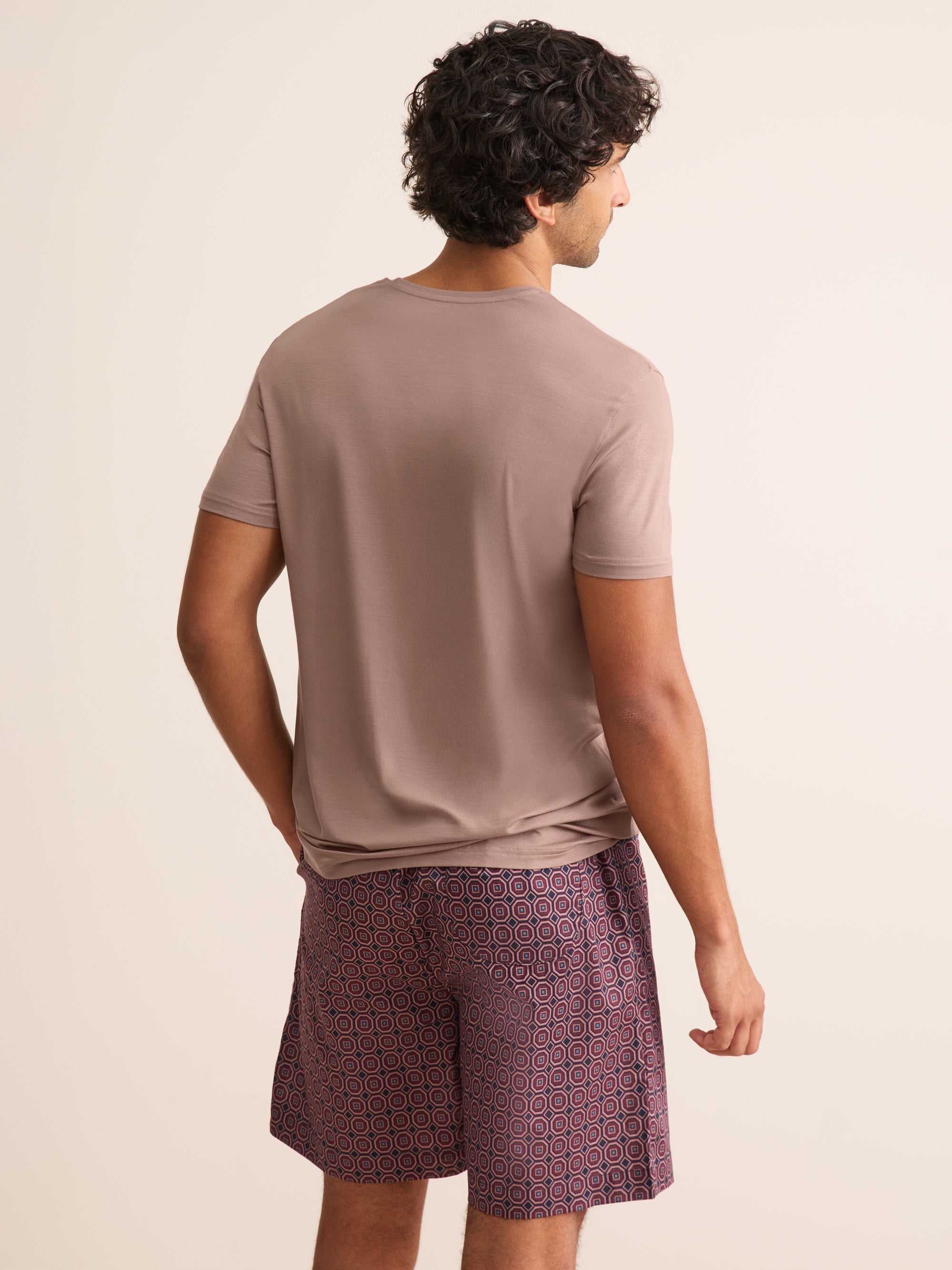 Basel Micro Modal T-Shirt Dusty Pink
