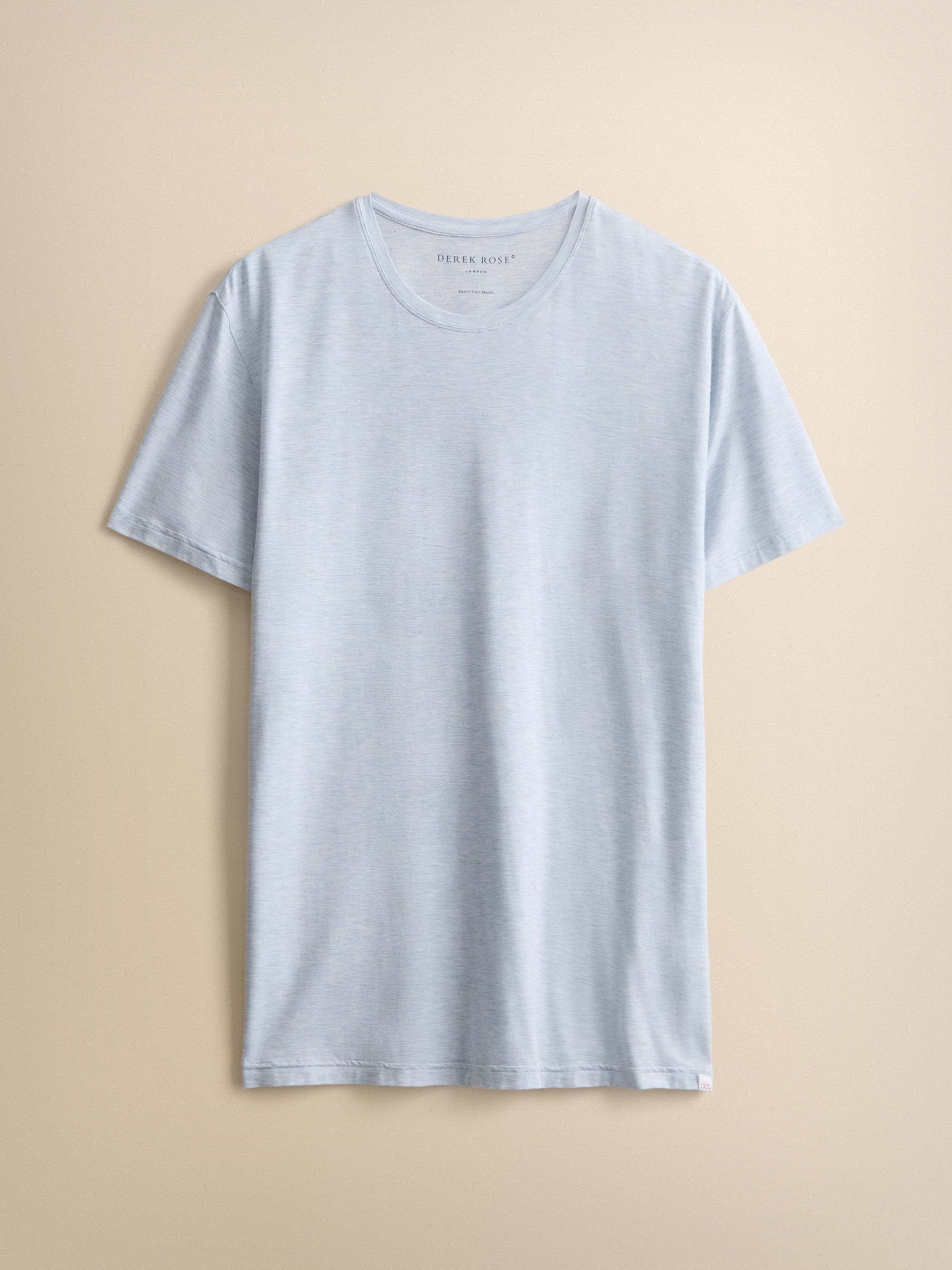 Ethan Micro Modal T-Shirt Light Blue Marl