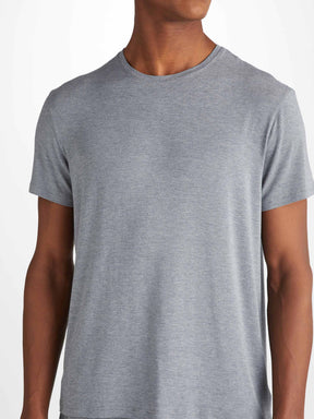 Men's T-Shirt Marlowe Micro Modal Stretch Charcoal