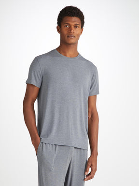 Men's T-Shirt Marlowe Micro Modal Stretch Charcoal