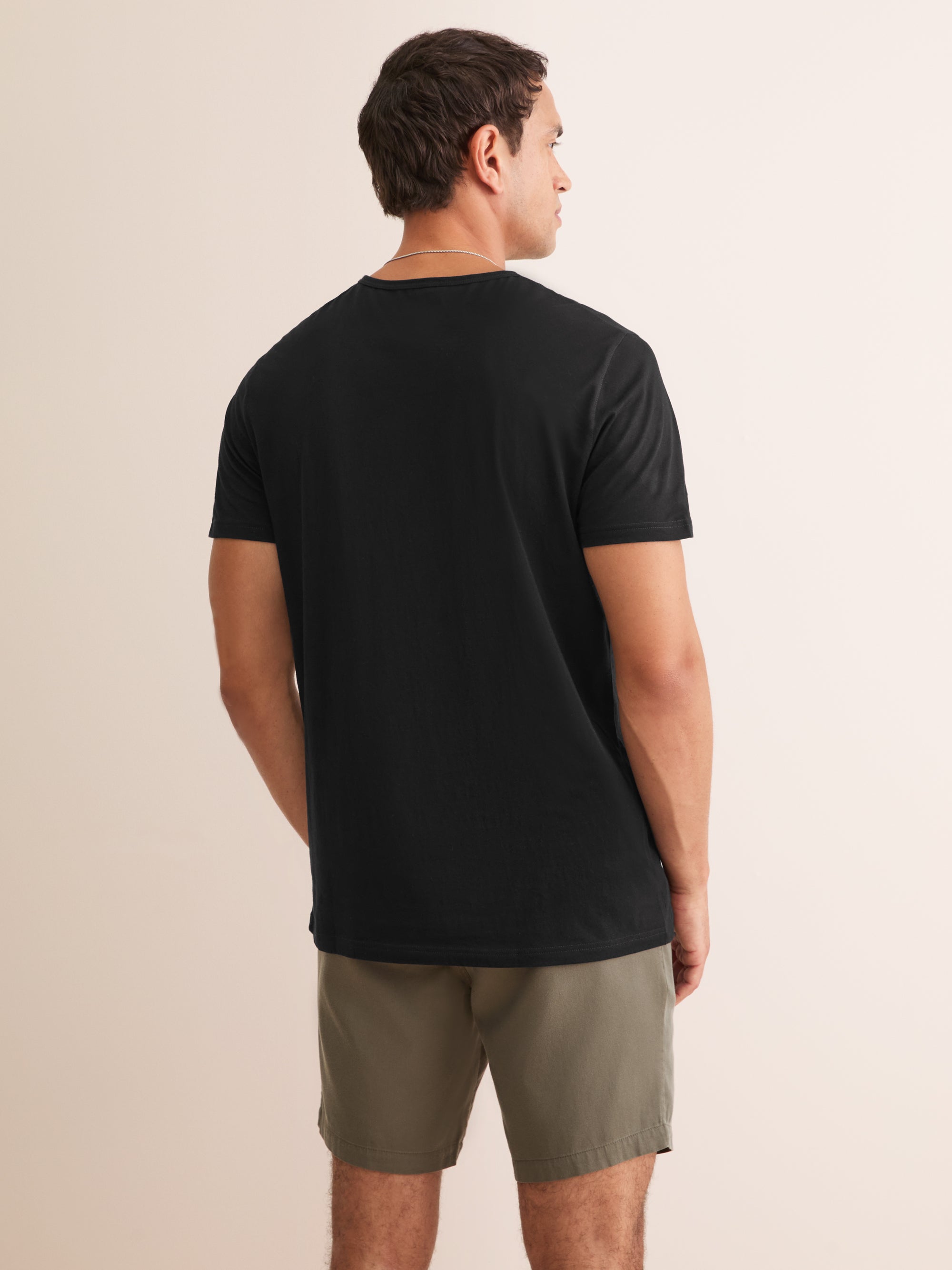 Men's T-Shirt Riley Pima Cotton Black