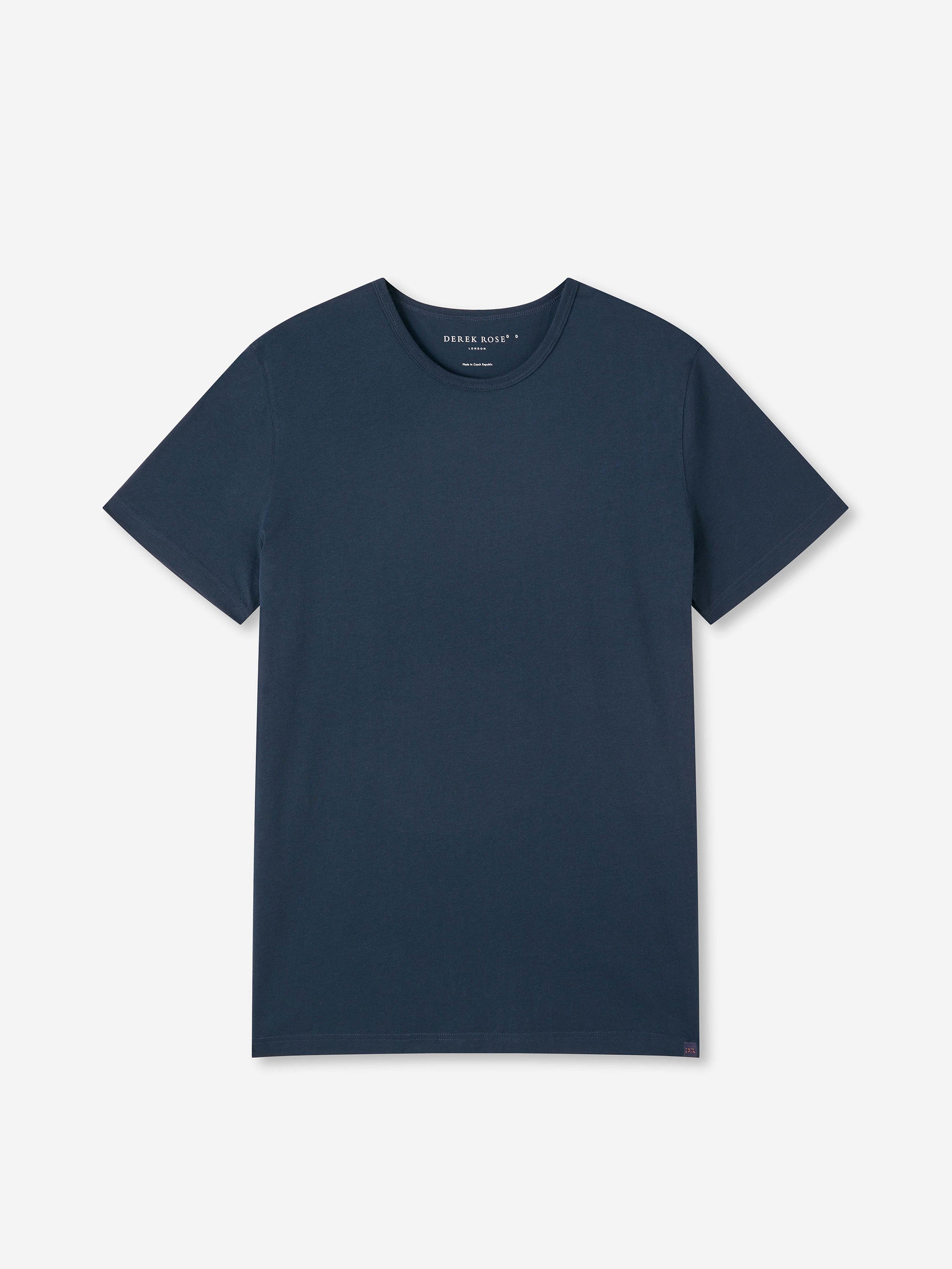 Men's T-Shirt Riley Pima Cotton Navy