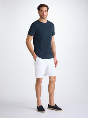 Men's T-Shirt Riley Pima Cotton Navy