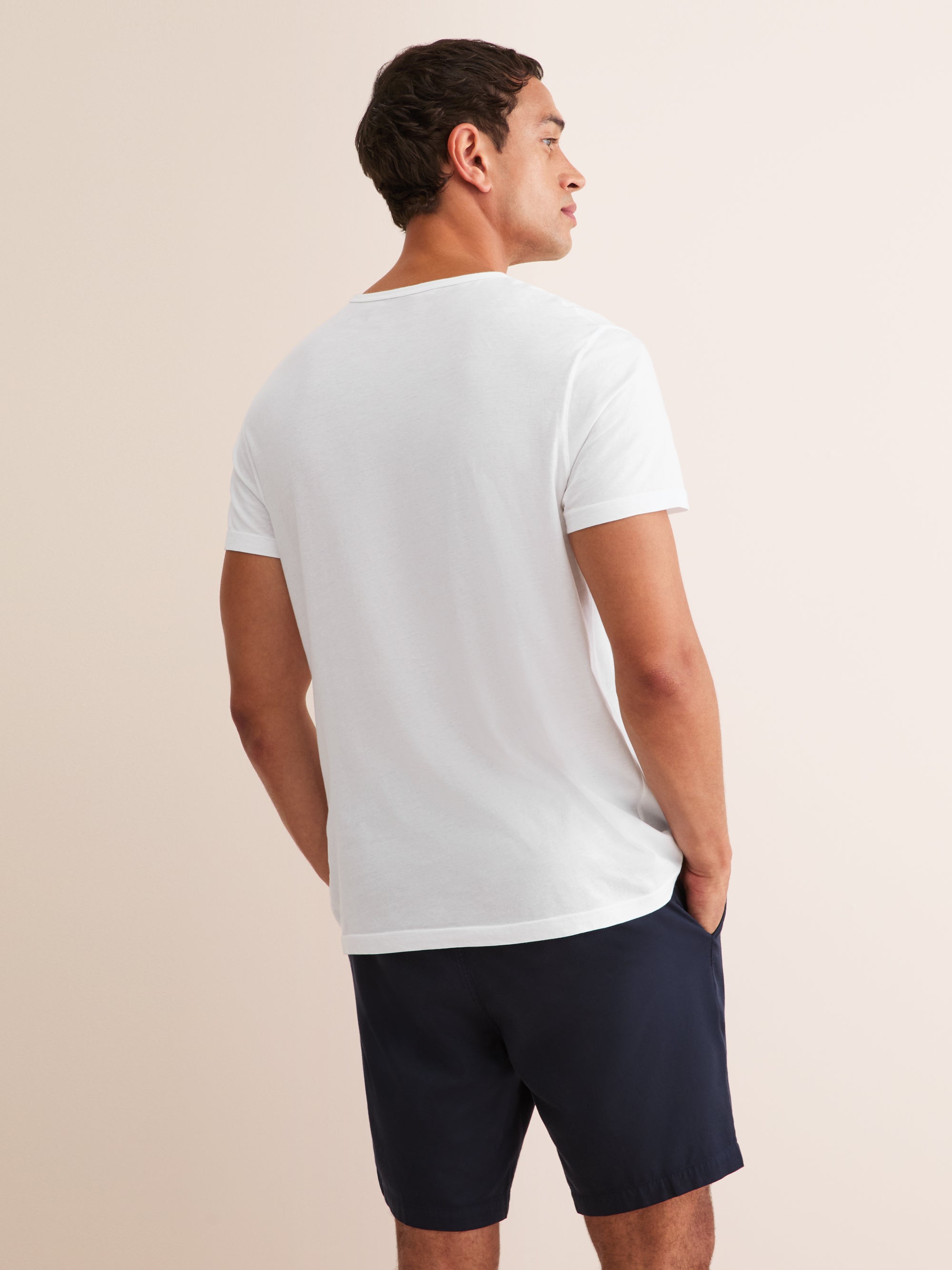Men's T-Shirt Riley Pima Cotton White