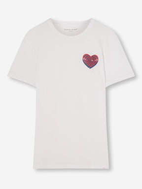 Men's T-Shirt Ripley 21 Pima Cotton White