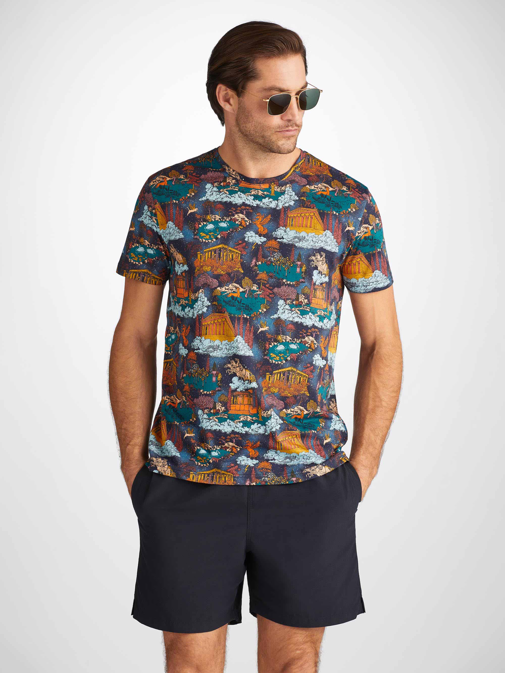 Men's T-Shirt Robin 15 Pima Cotton Multi