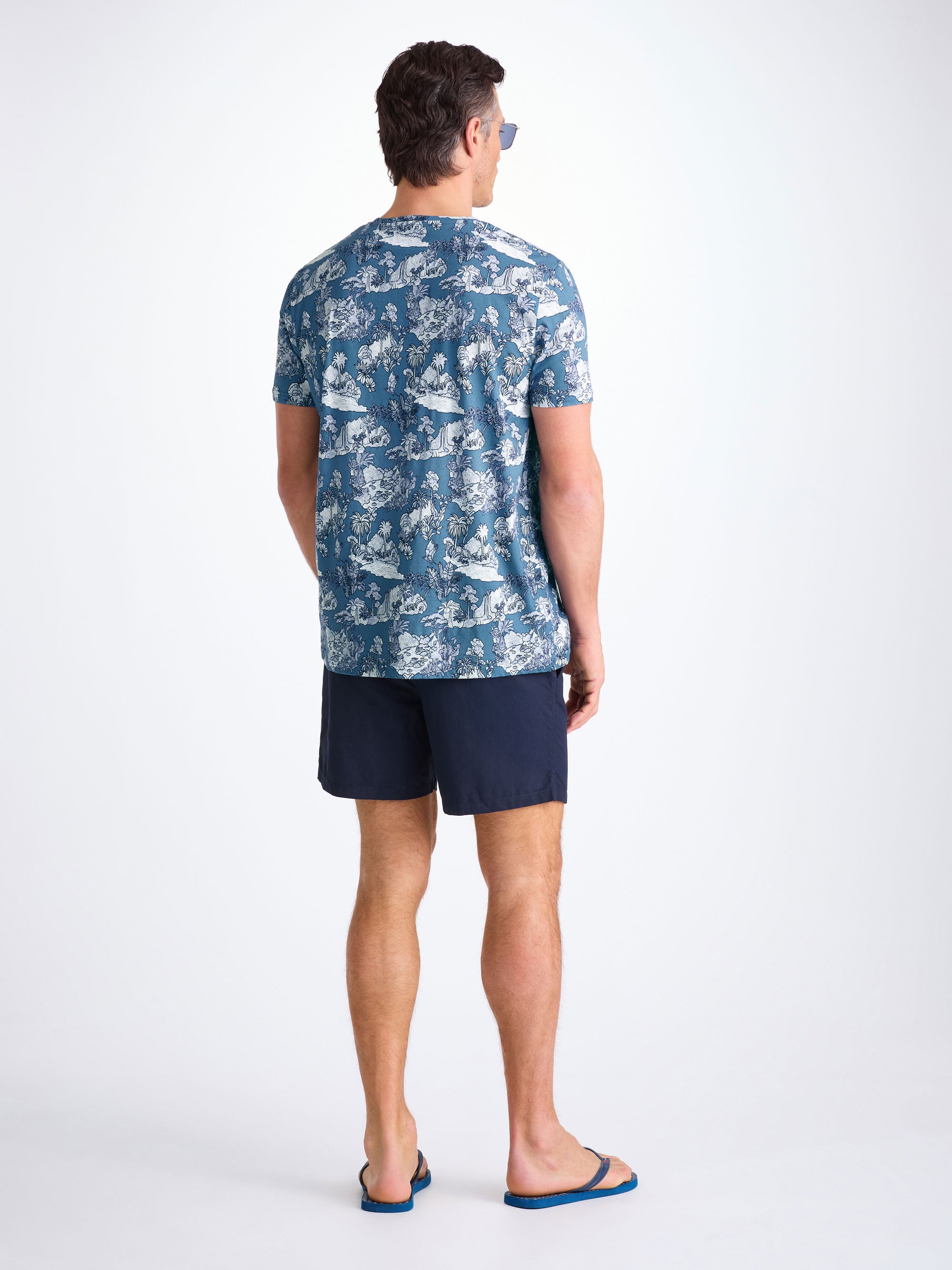 Men's T-Shirt Robin 17 Pima Cotton Blue