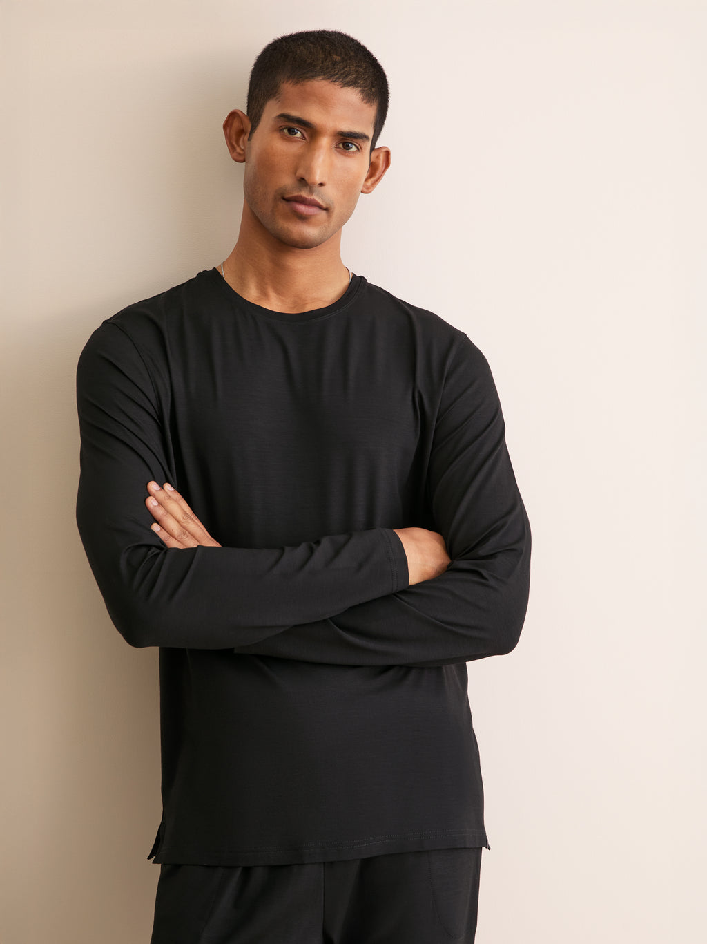 Long Sleeve T Shirt Basel Micro Modal Stretch